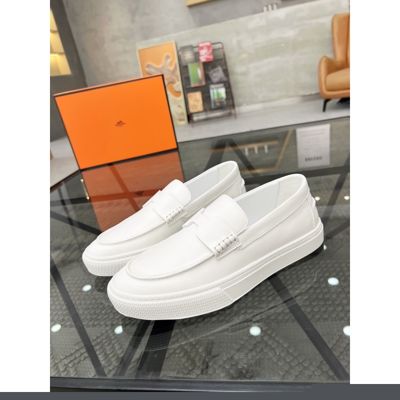 H**mes leather shoes